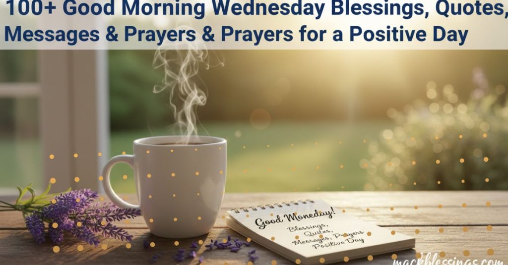 Good Morning Wedensday Blessings