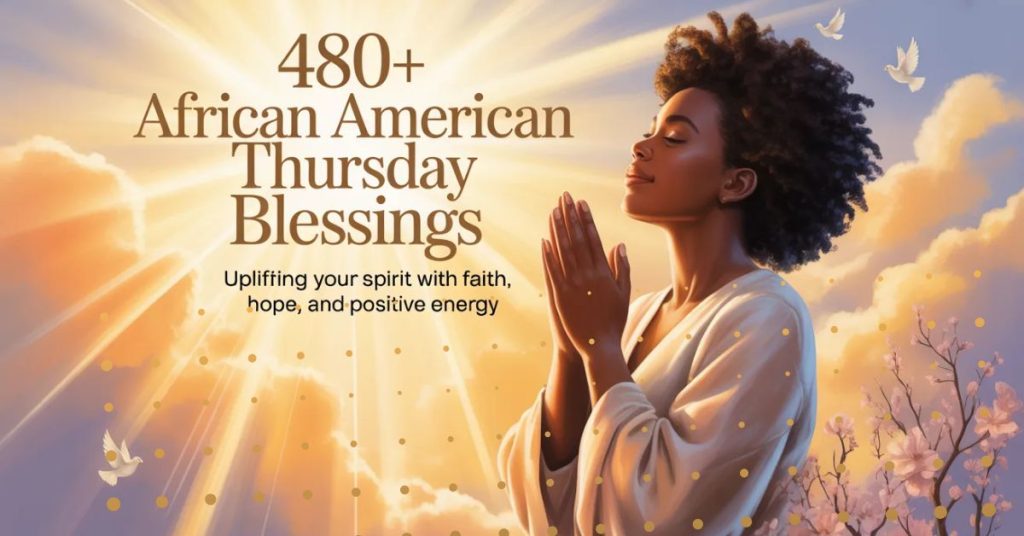 480+ African American Thursday Blessings: Uplifting Your Spirit with Faith, Hope, and Positive Energy