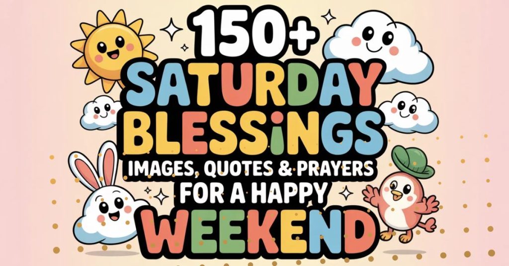 saturaday blessings